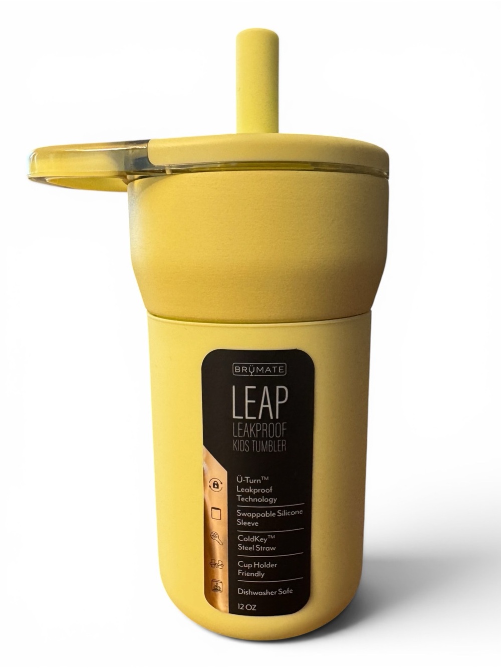 BrüMate LEAP Leakproof Kids Tumbler - Yellow